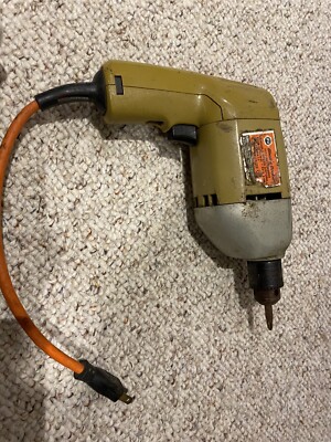 Ancienne perceuse Black & Decker USA 115 volts - Bricolage
