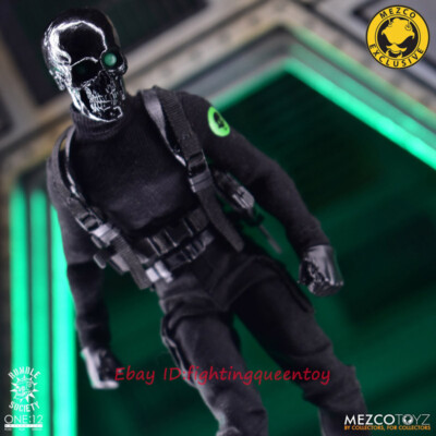 Mezco Toyz THE BLACK SKULLS DEATH BRIGADE 1/12 Action Figure