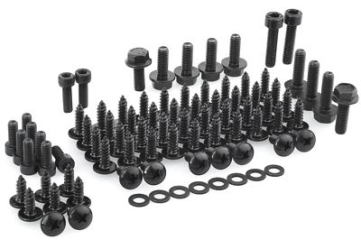 Schraubensatz Yamaha Aerox MBK Nitro Verkleidung schwarz Schrauben Satz Set Neu