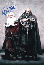STOTT MCTAVISH signed Autogramm 20x30cm RINGS HOBBIT in Person autograph COA