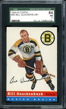 1954 Topps Hockey #49 Bill Quackenbush SGC 7