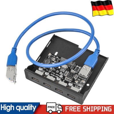 DIY PCI Express Riser 5Gbps PCI-E 1X to USB 3.0 PC Front Panel 4 Ports USB HUB