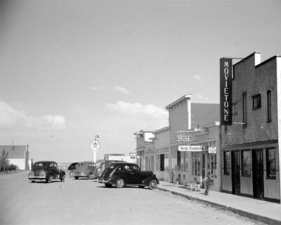 Main Street, Fairfield, Montana 1939 hoto