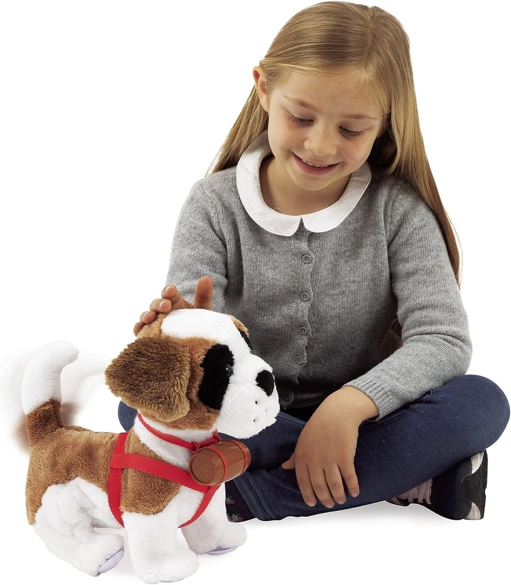Giochi Preziosi Peluche San Bernardo Samby interattivo cammina