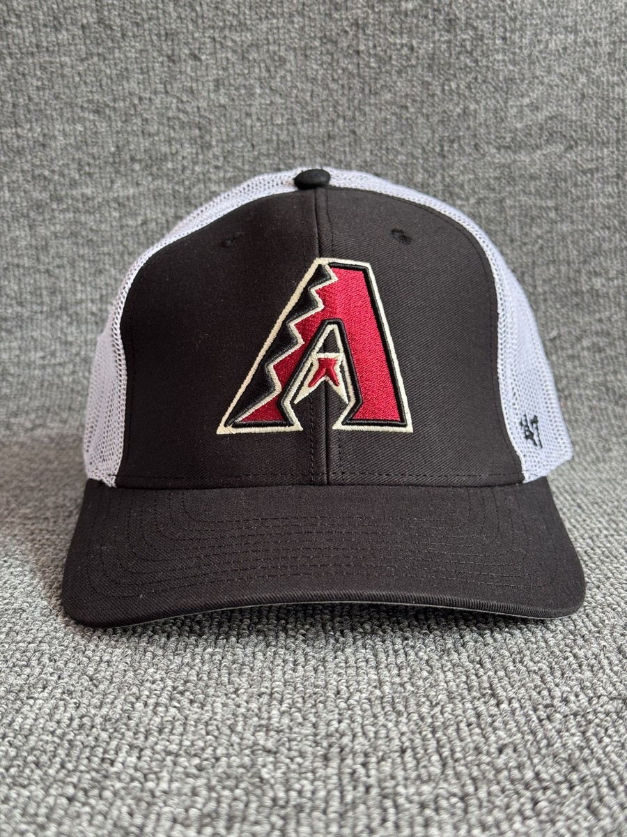 '47 Brand Arizona Diamondbacks MLB Trucker Snapback Hat Black White Red