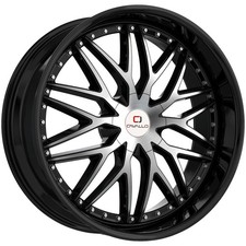 Cavallo Clv-46 18x8 5x1125x4.5 35mm Blackmachined Wheel Rim 18 Inch