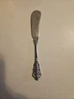 Wallace Rose Point Silver Butter Spread Knife Silversmiths