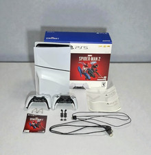 Sony PS5 Slim Blu-Ray Edition Marvel's Spider-Man 2 Bundle 1TB + Pro Controller