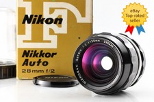  Top MINT in Box Nikon Nikkor-N Auto 28mm f/2 Non-Ai MF Lens From JAPAN