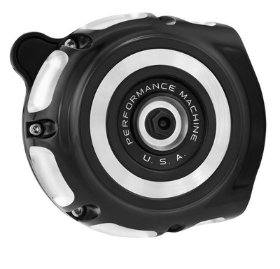 Performance Machine Vintage Air Cleaner Kit Contrast Cut #0206-2130-BM