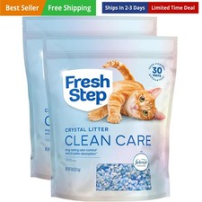 Crystals, Cat Litter, Scented, 8 Pounds, Pack of 2 Package May Vary