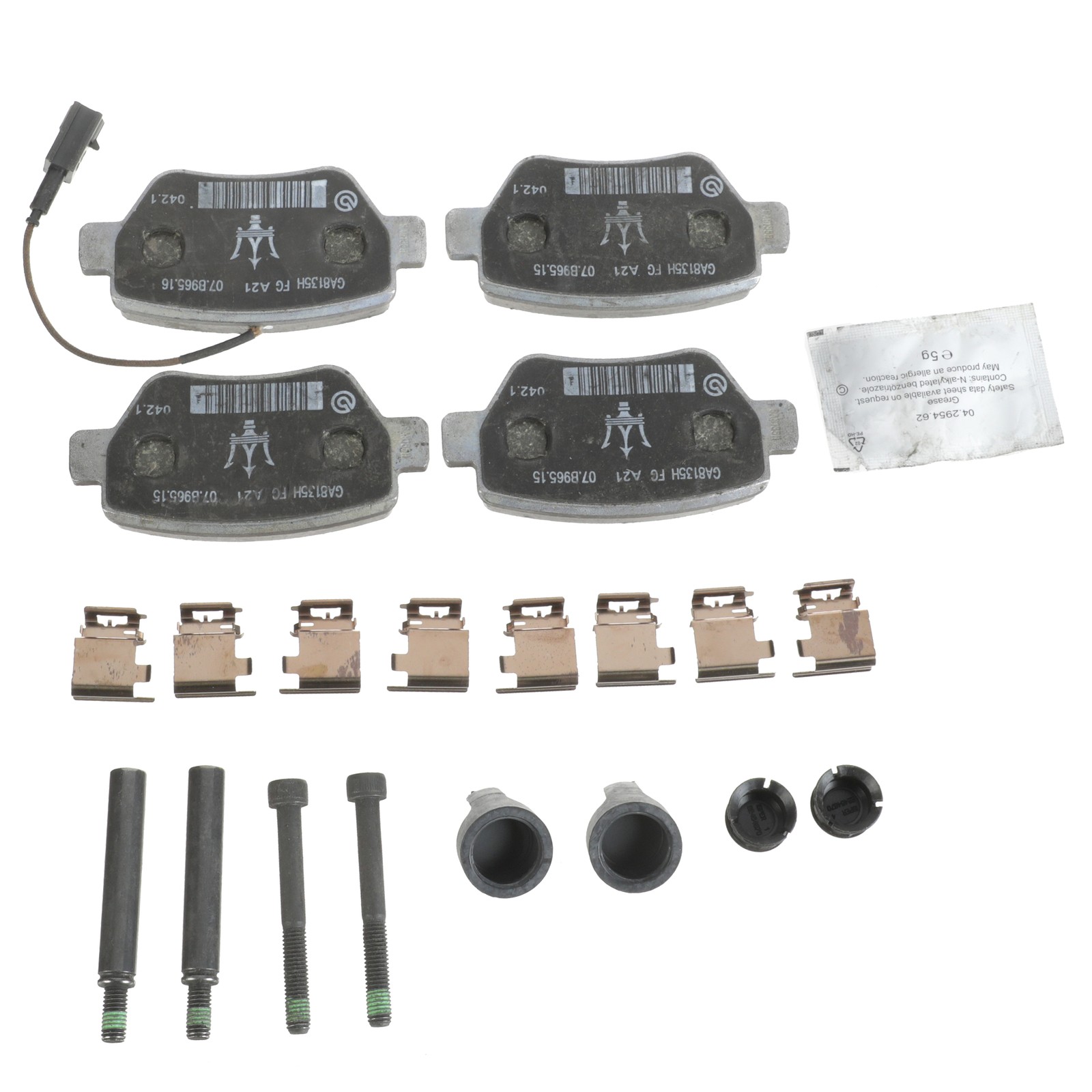 Maserati Ghibli 2014-2016 Rear Brake pad sets Set P/N 673010327