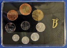 9 Kursmünzensätze Tschechien 1993 #I4230
