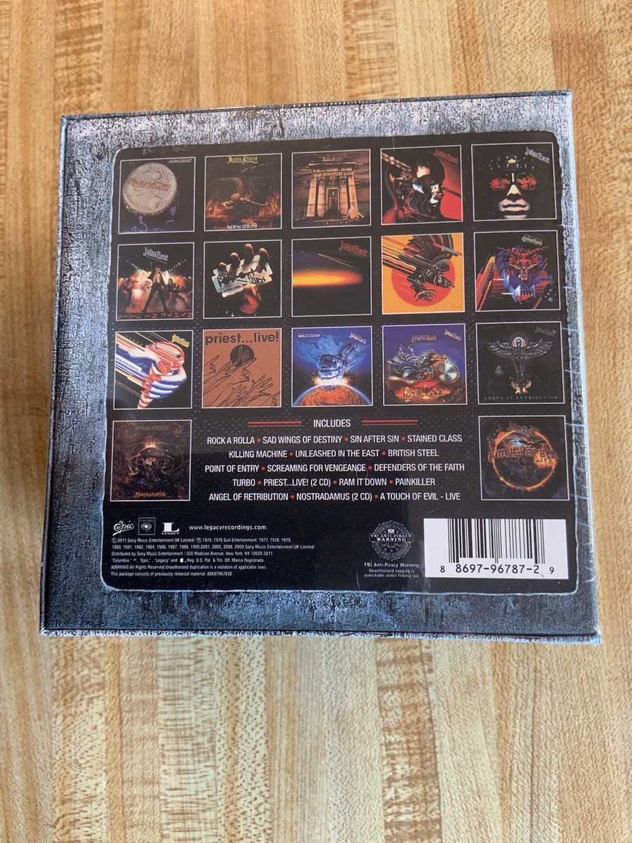 Judas Priest – The Complete Albums Collection CD Box Set Brand New