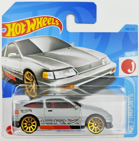 Hot Wheels 88 Honda CR-X Hw J-Imports 10/10 #148 2023 Neu Ovp-image