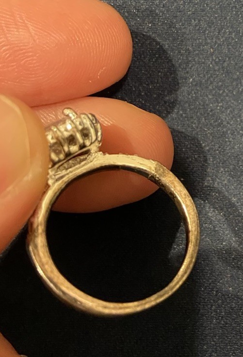 Radiant Halo Engagement Ring,  a rectangular radi… - image 5