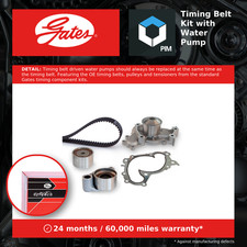 Timing Belt & Water Pump Kit fits LEXUS RX400h 3.3 05 to 08 3MZ-FE Set Gates New