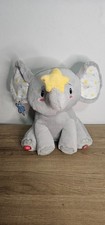 Cuddle Barn Twinkling Starlight Elephant Singing / Light Up 12  Animated Plush