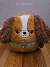 Original Squishmallows 7.5" Disney Lady  The Tramp Lady Reina Plush Fuzzamallow