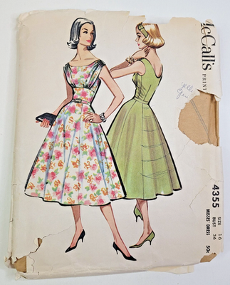 50s cocktail dress patterns Vintage Dress Patterns | 1950s Sewing Patterns