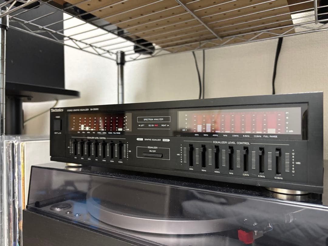 Technics SH-D5000 Stereo Graphic Equalizer Spectrum Analyzer AC