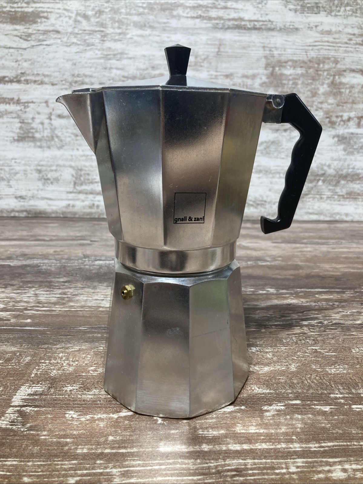 Gnali & Zani Italian Coffee/Espresso /Percolator! " 6 cup Italy Stovetop