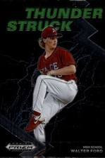 2022 Panini Prizm Draft Picks Walter Ford #TH-WF Thunderstruck Pace Patriots 18F