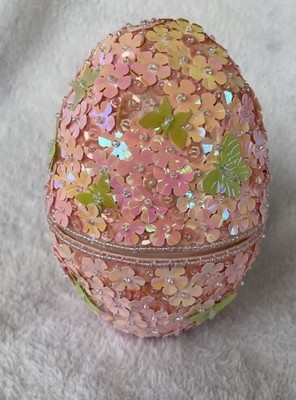 Godiva Limited Edition Pink Beaded Easter Egg - Rare