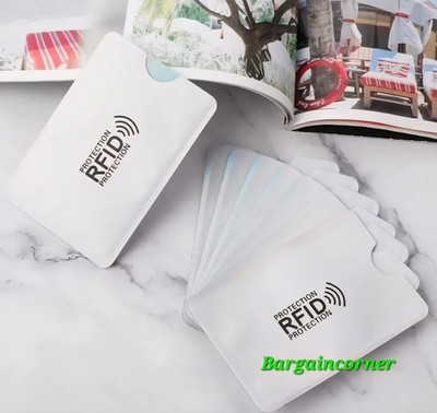 RFID Kartenschutz Bankkarte Signal Blocker Anti Diebstahl Kontaktlos Kartenhülle
