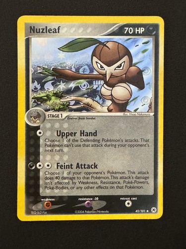 Nuzleaf 45/101 Hidden Legends Reverse Holo - Bild 1 von 3