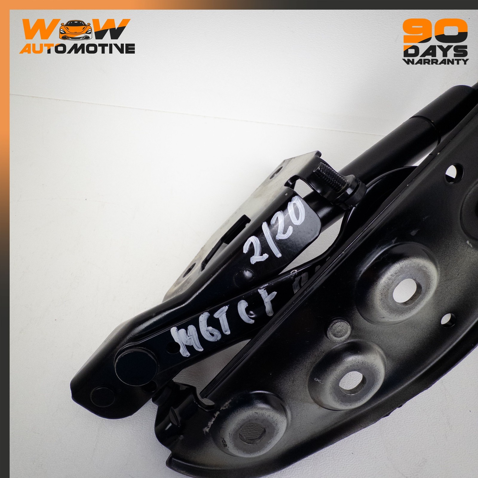 12-19 BENTLEY CONTINENTAL GT GTC FRONT LEFT RIGHT HOOD HINGE HAND STRAP SET OEM