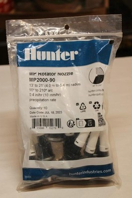 Pack of 10 Hunter MP Rotator Sprinkler Stream Nozzle MP2000-90 - NEW