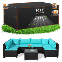 GartenmöBel Abdeckung Winterfest BelüFtung 420D Oxford 180X120X74Cm