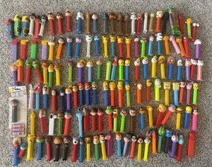 Pez Dispenser Lot Of 140 Misc Pez