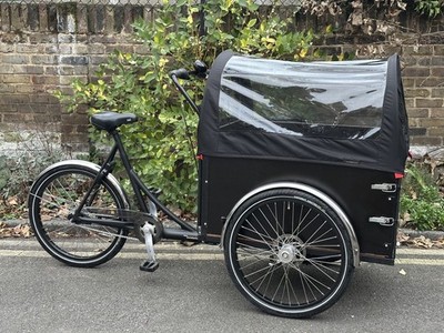 Christiania Cargo bike straight  box, Prairie Rain cover, 7Speed, exc condition