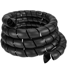 Hydraulic Hose Protector, 2" OD x 10' Length Spiral Wrap