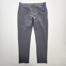 NEW Travis Mathew 36x32 Gray 1MAA242 Open to Close Tech Chino Golf Mens Pants