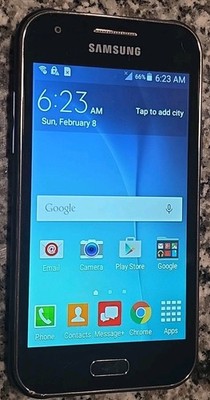 Samsung Galaxy J1, SM-J100VP, 8GB, 4G-LTE, Blue, Verizon, Reset, Android, CDMA