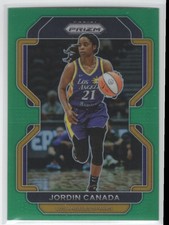2022-23 Panini Prizm WNBA Green Jordin Canada Los Angeles Sparks #107