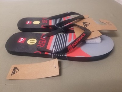 New Quiksilver Java Mens Flip Flops Sandals.