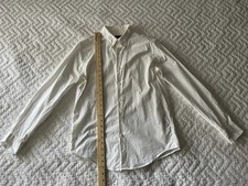 Abercrombie Fitch Men's White Button Down Shirt Size Small