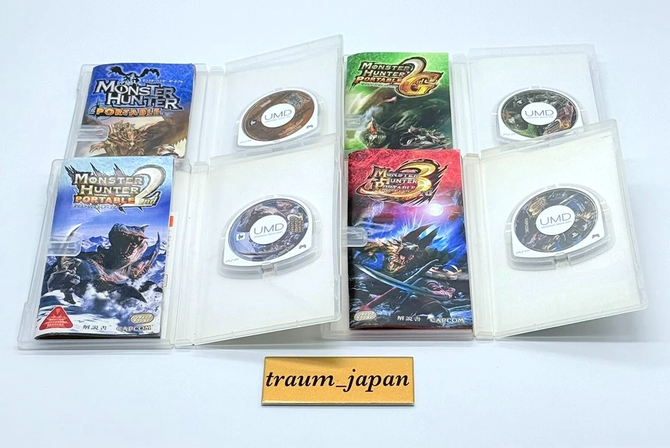 SONY PS2 & 3 & PSP Monster Hunter Frontier G series 9games set from Japan - Image 4 of 4