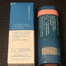 Colorescience Sunforgettable Total Protection Color Balm SPF 50 Blush 0.32 oz NW