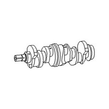 Crankshaft Fits Ford/new Holland Replaces 87800469