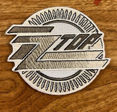 RARE 2013 Official ZZ Top Iron On Patch