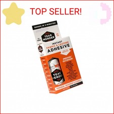 Tear Mender Instant Fabric and Leather Adhesive, 2 oz Bottle-Carded, TM-1, White