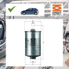 Knecht Kraftstofffilter VW GOLF II (19E, 1G1) 1.8