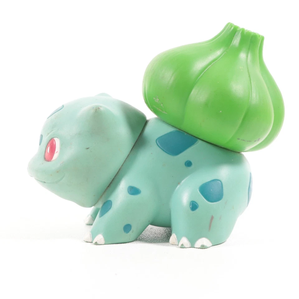 Bulbasaur 4.5” Figura Pokémon Auténtica TOMY Nintendo CGTSJ 1999 Foto 4 de 4