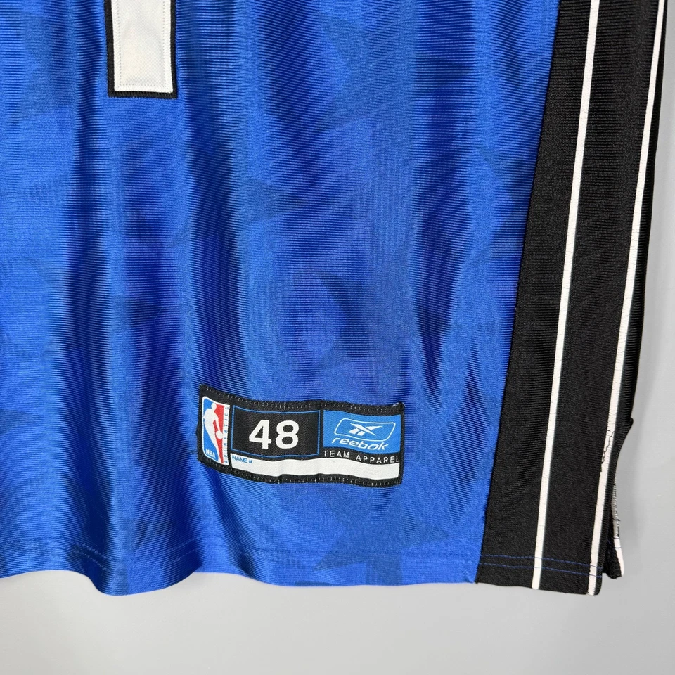 AUTÉNTICA CAMISETA ORLANDO MAGIC TRACY MCGRADY AZUL VINTAGE DE COLECCIÓN NBA REEBOK TALLA 48 Foto 4 de 4