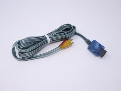 Hori Blue AV Cable for N64 SNES Super Famicom GameCube Rare OEM Japan US Seller